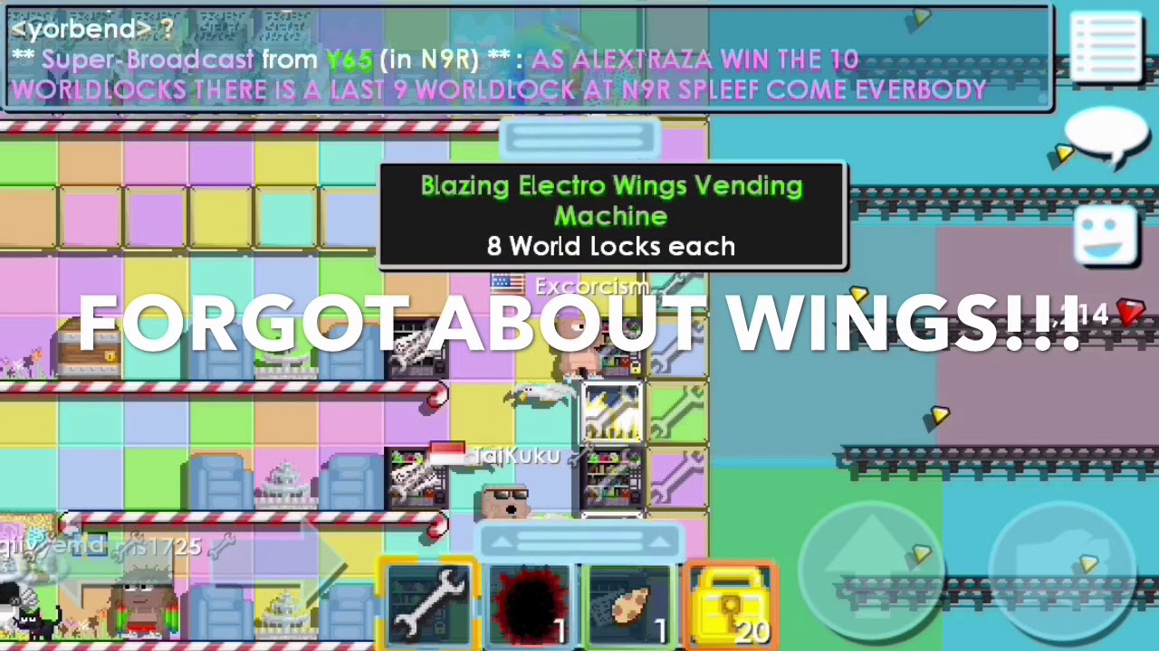 Growtopia:20 World Lock Set Challenge Ft:Swoav