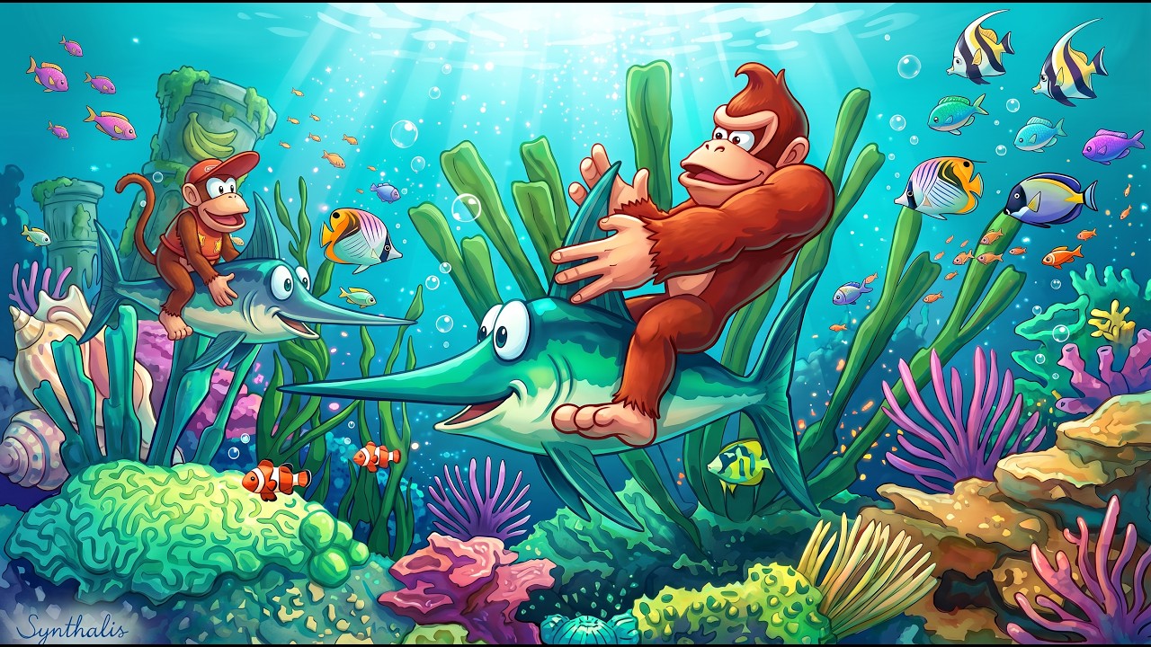 Donkey Kong Country - Aquatic Ambience Remix (NO A.I.)