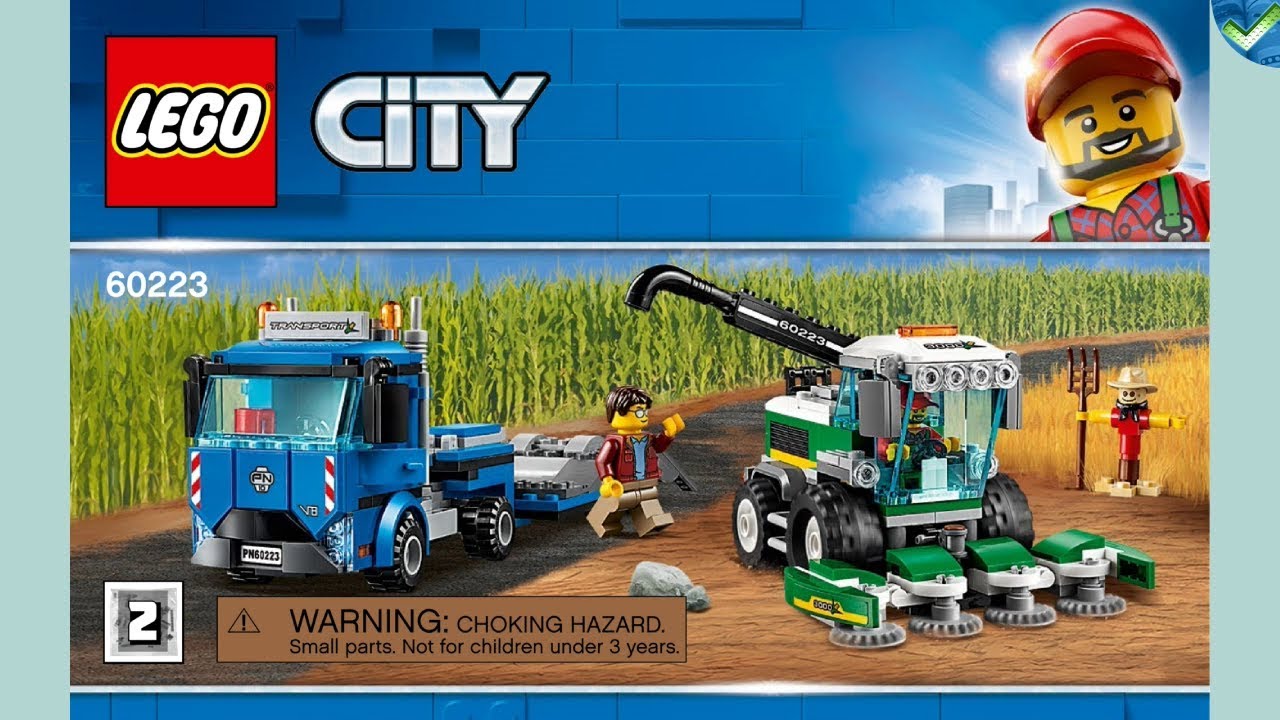 60223 Harvester Transport LEGO® City Manual at the Brickmanuals Instruction Archive