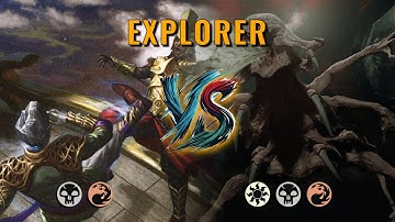 MTG Explorer - Rakdos Aggro by Multikuneru VS Mardu Midrange by marquislovecraft