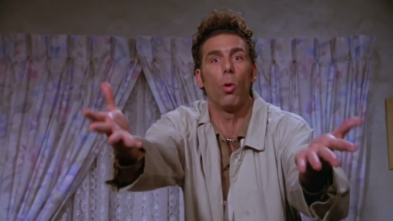 Cosmo Kramer tries to break up with his girlfriend. S03E04 Seinfeld