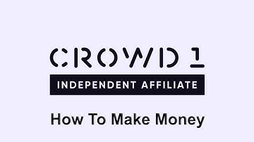 Crowd1   How To Make Money - English