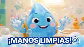 ¡Lava las Manitas! | Canciones Infantiles para Aprender Higiene