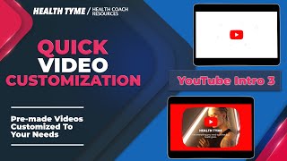 Video Customization - YouTube Intro 3