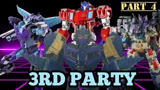 Making a TRANSFORMERS IDW Collection - Part 4: 3RD PARTY