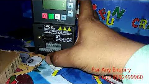 Siemens Sinamics V20 Basic Parameter