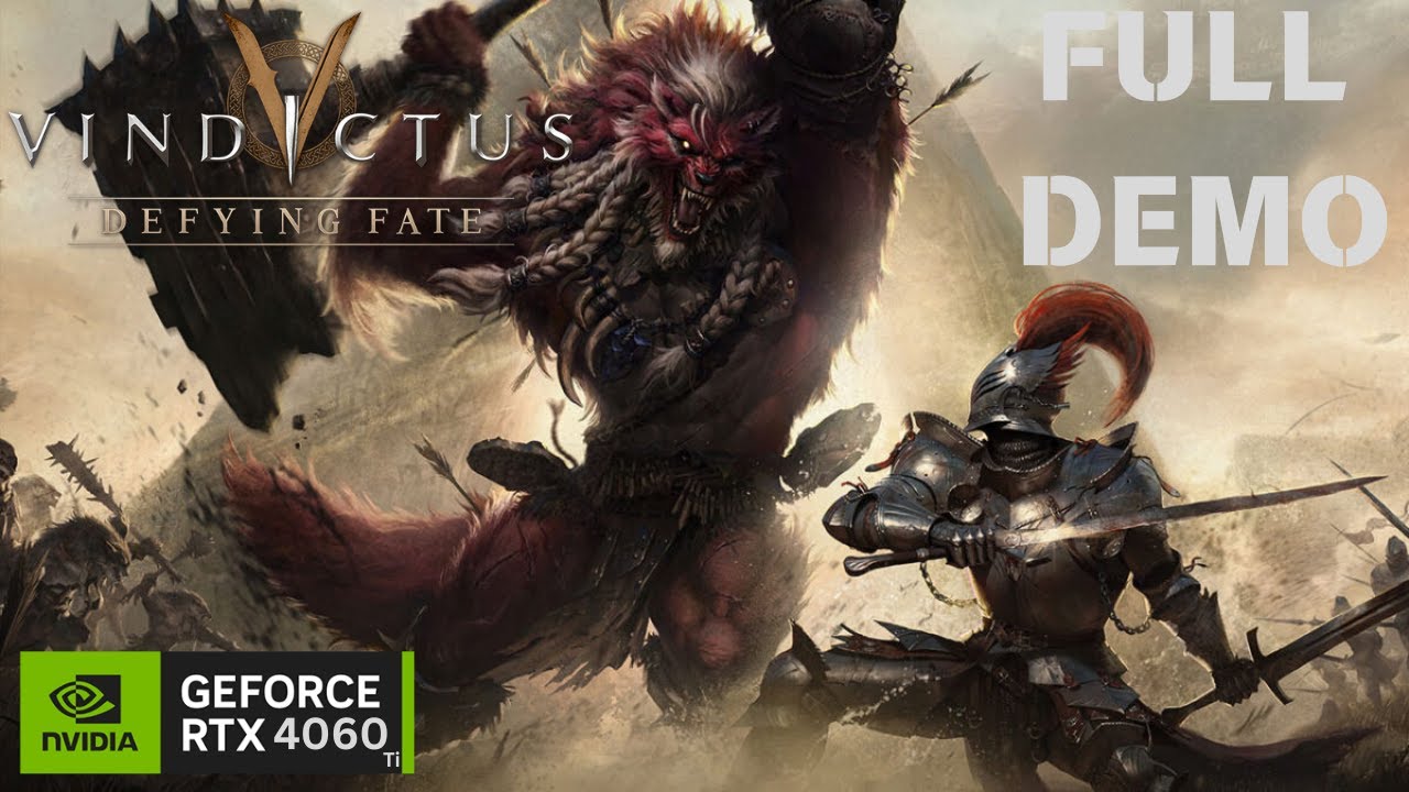 VINDICTUS DEFYING FATE FULL DEMO GAMEPLAY | 4K 60FPS PC RTX4060 TI| No Commentary