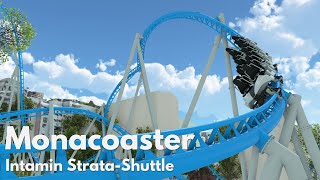 Monacoaster | Intamin LSM StrataShuttle Coaster | NoLimits 2 | Monaco GP Coaster Contest