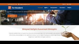 Tor Akademi Web Sitesi