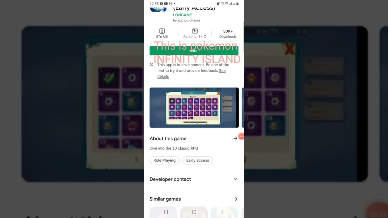 Pokemon infinity island. (Get it on google play store)