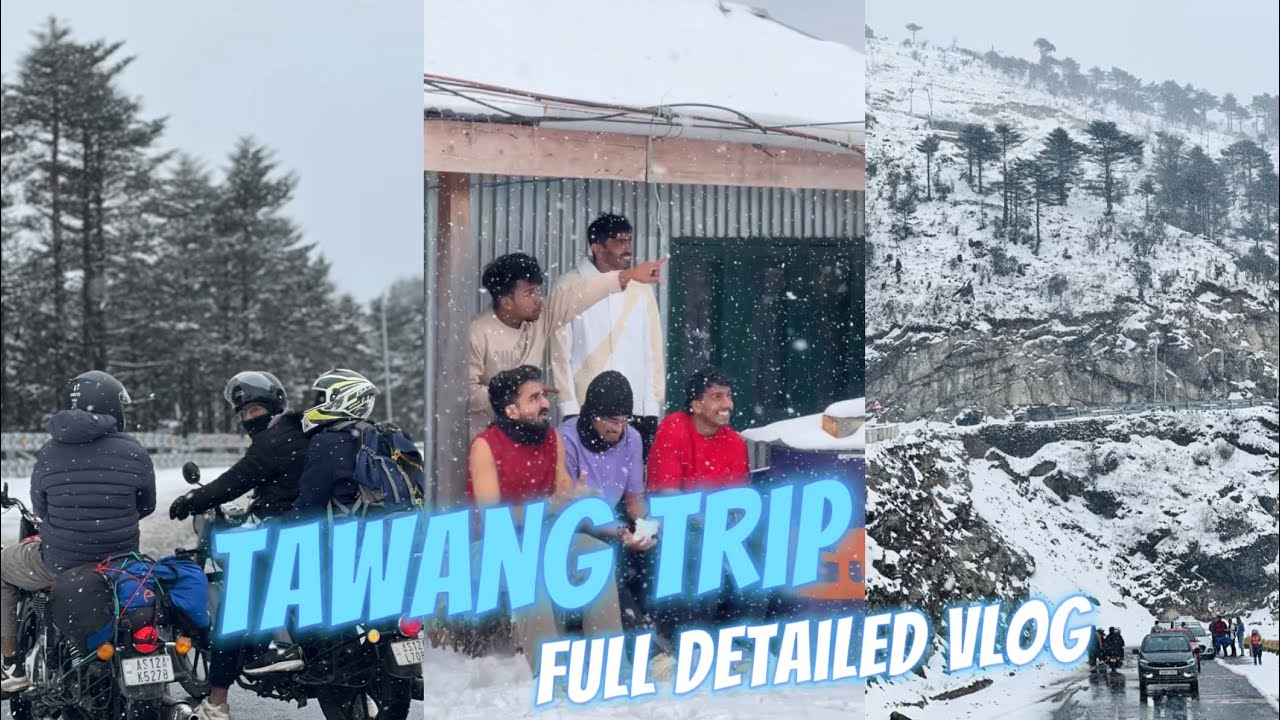 Tawang Trip Vlog 🤩🥶 | faris stories | 