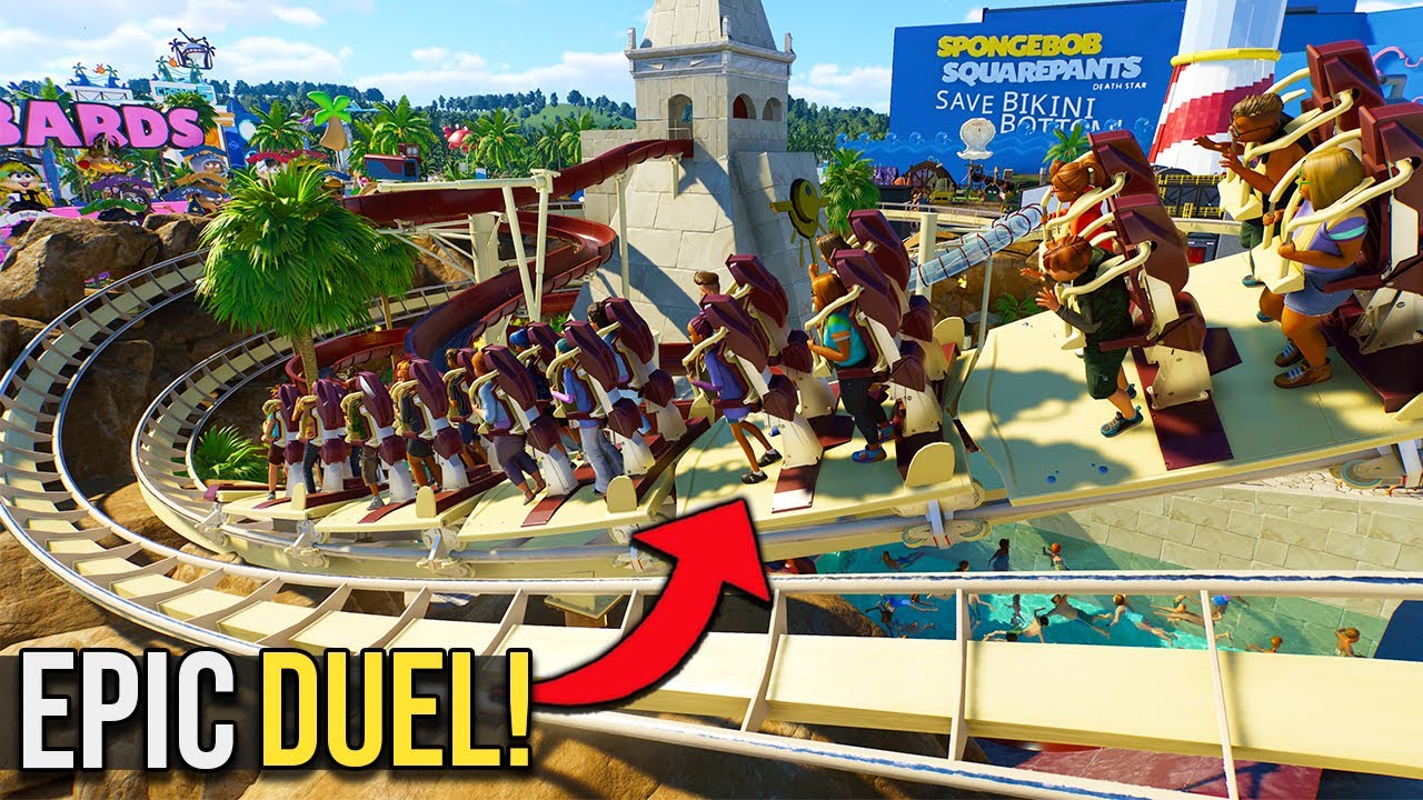 Губка Боб: Мрачная поездка, дуэльные горки и многое другое!: Конкурс горок, эпизод 17