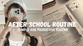 My After-School Routine Relaxing Evening Routine For Students