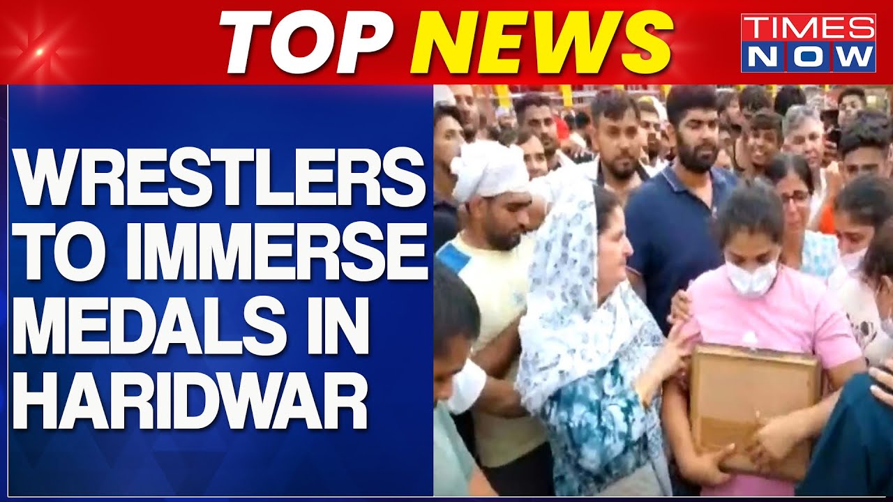 Why Are Wrestlers Immersing Their Medals In River Ganga? | Wrestlers Protest Updates | Top News
