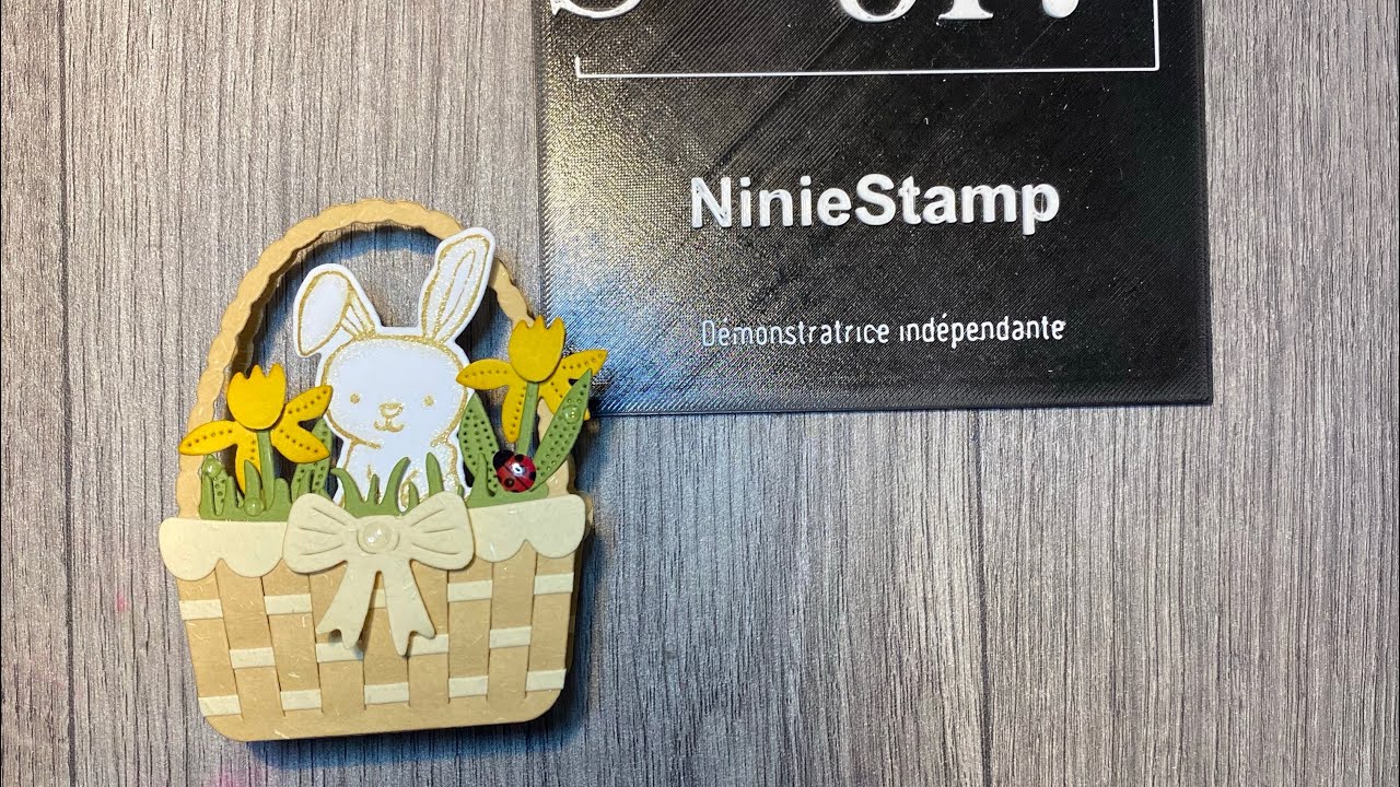Tuto : Panier de Pâques  avec Stampin’ Up! Mars 2026