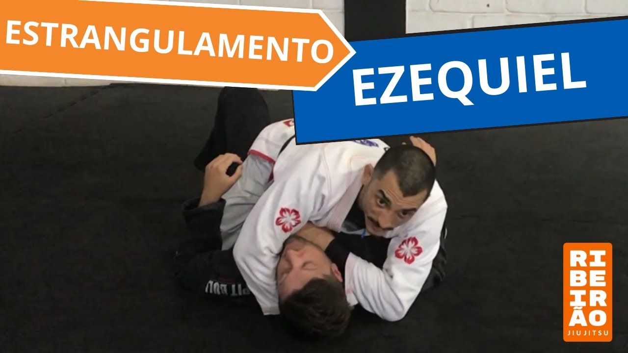 Estrangulamento Ezequiel Jiu jitsu Estrangulamento Da Montada YouTube