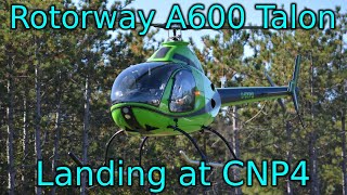 Rotorway A600 Talon Landing Cnp4 Spotting