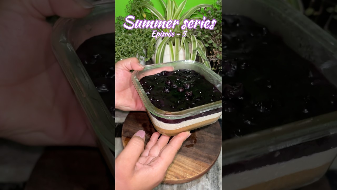 Blueberry cheesecake💕 