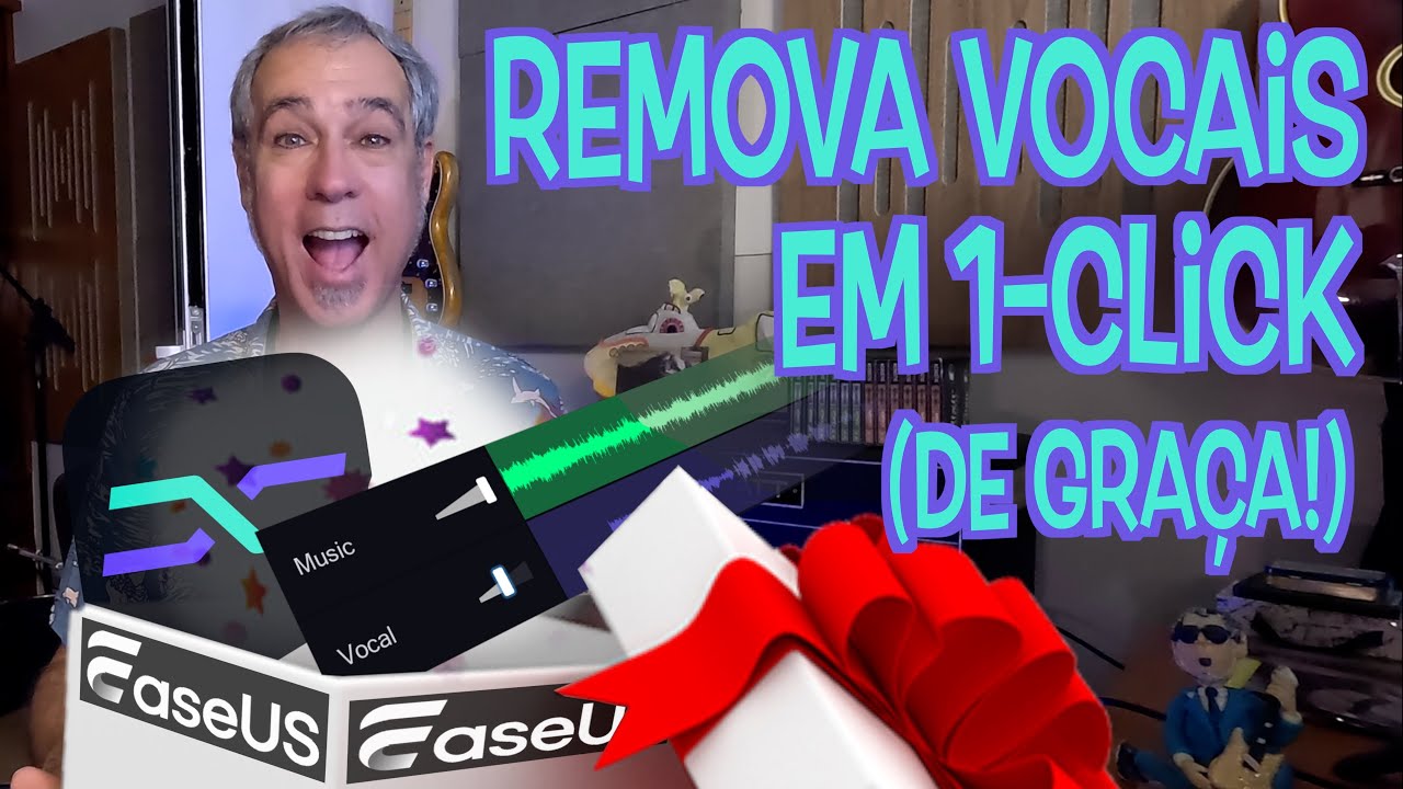 EaseUs - Remova vocais em UM click! (e de graça!)