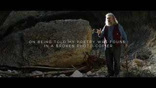 Malcolm Guite: On being told my poetry was found in a broken photo-copier