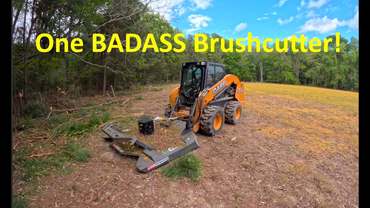 1st Time Using the CID Tree Reaper Brushcutter - BADA$$! - YouTube