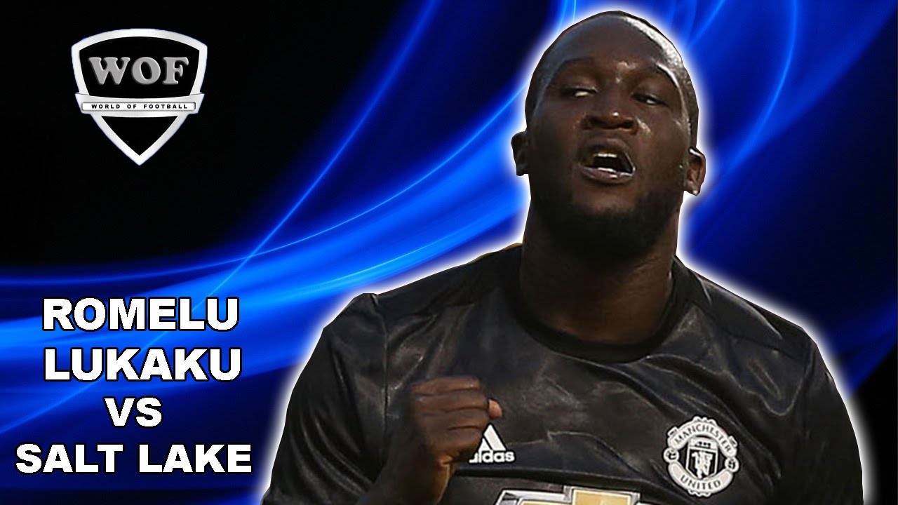 ROMELU LUKAKU vs Real Salt Lake | First Goal For Manchester United 2017 (HD)
