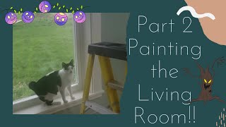 Painting My Living Room and Kitchen WHITE!! (Part 2) See how it turns out! I am so excited to share! by DIY MY RURAL LIFE! 57 views 7 months ago 35 minutes