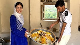 Making "Qorma Palaw" for 50 People in Afghanistan 🇦🇫