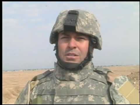 Utah Soldiers on Patrol near Ramadi Iraq, 2006