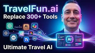 TravelFun.ai – The Ultimate AI Platform for Travel Agents | Replace ChatGPT, Gemini & 300+ Tools