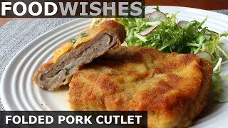 Folded pork cutlet (layered katsu ...