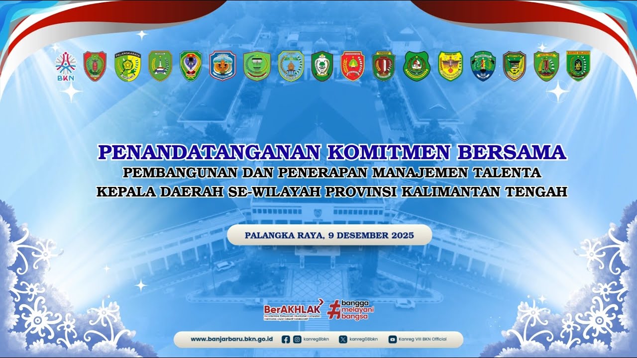 PENANDATANGANAN KOMITMEN BERSAMA PEMBANGUNAN DAN PENERAPAN MANAJEMEN TALENTA KEPALA DAERAH