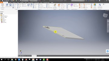 Inventor iFeature (Basic iFeature for the Furniture Industry)