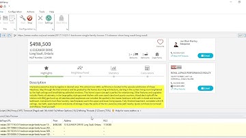Capture Property Details from Realtor using Webharvy