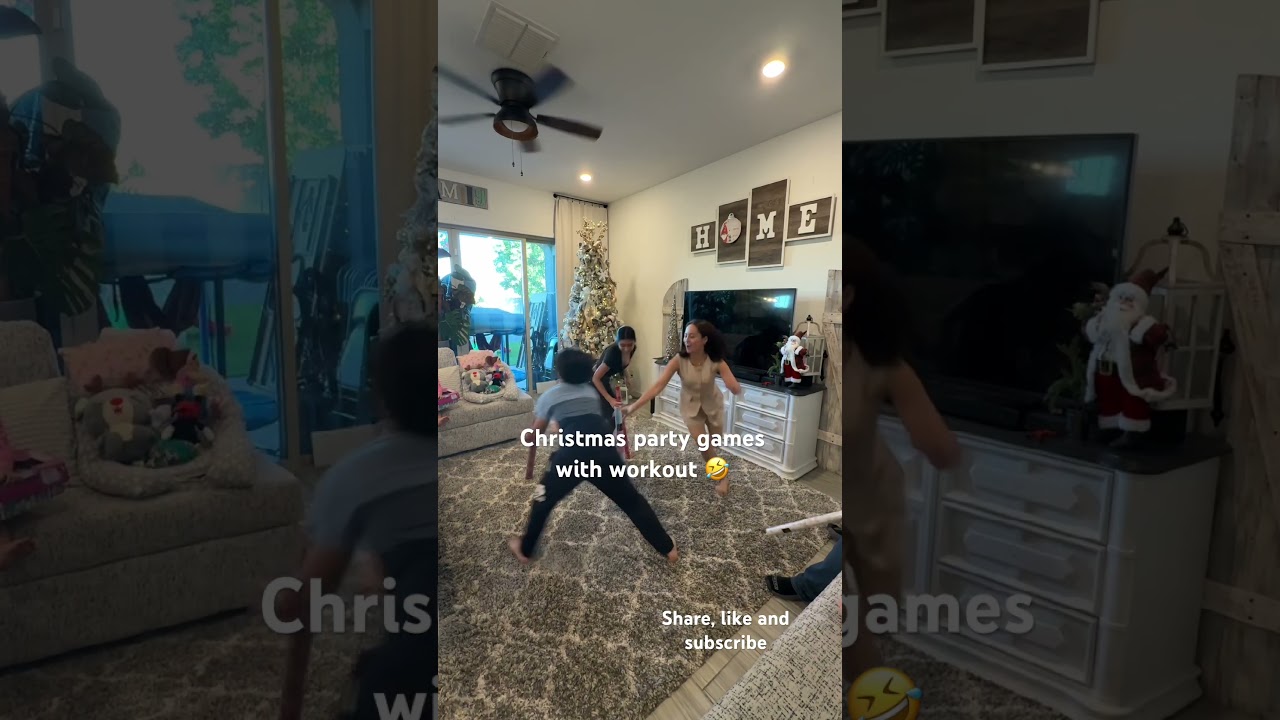 Funny Christmas party games 