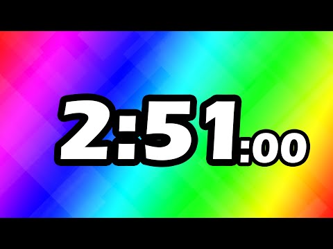 2 Minutes and 51 Second TIMER Countdown