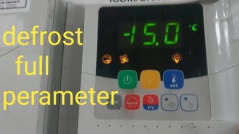 mastercella controller programming | coldroom defrost setting