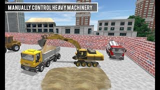 Sand Excavator Sim Truck 2016 Android Gameplay screenshot 1