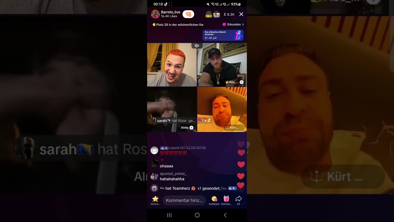 🔥Barello Hamza Kürt Ibo Tiktok brennt Fitna PUR ESKALATION 27.07🔥❌️ #barello #hamza #kürtibo #fitna