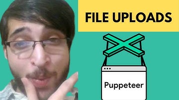 Node.js Puppeteer FileChooser Upload Files & Images to Express Server or Remote Server in Javascript
