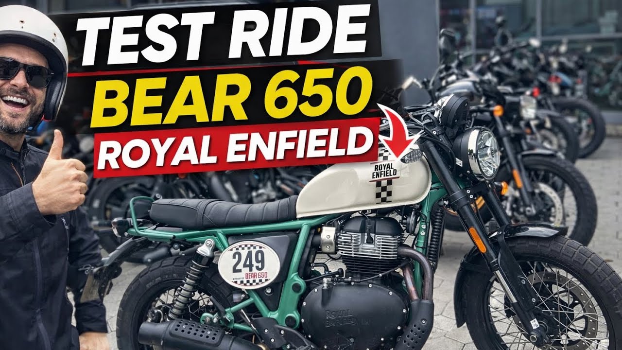 🔥 TEST RIDE – BEAR 650 ROYAL ENFIELD 🏍️