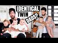 Triplet Babies Confuse Dad For His Identical Twin Brother