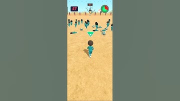 squid game 3D play with me k sniper challenge game #jondada #squidgame #viral