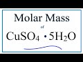 Molar Mass Calculations and Concepts