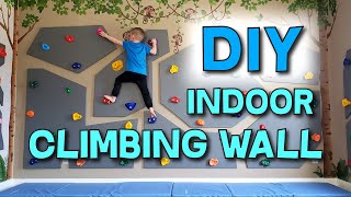 DIY Indoor Climbing Wall  How to Build a Climbing Wall in Your Playroom