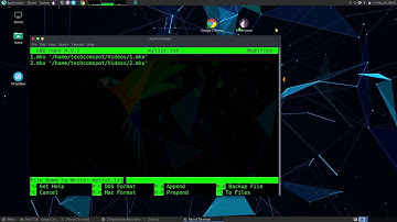 How To Fix ffmpeg unknown keyword invalid data found when processing input On Parrot OS Security