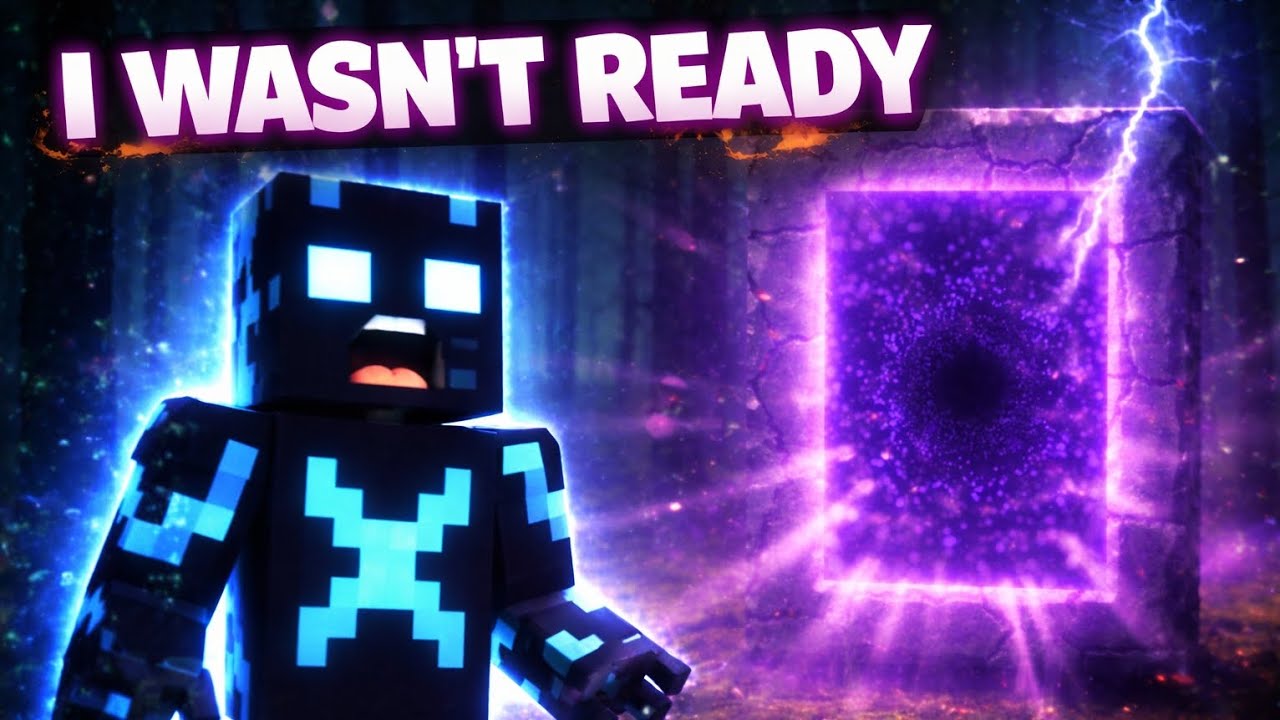 My First Time Entering the Nether in Minecraft! - YouTube