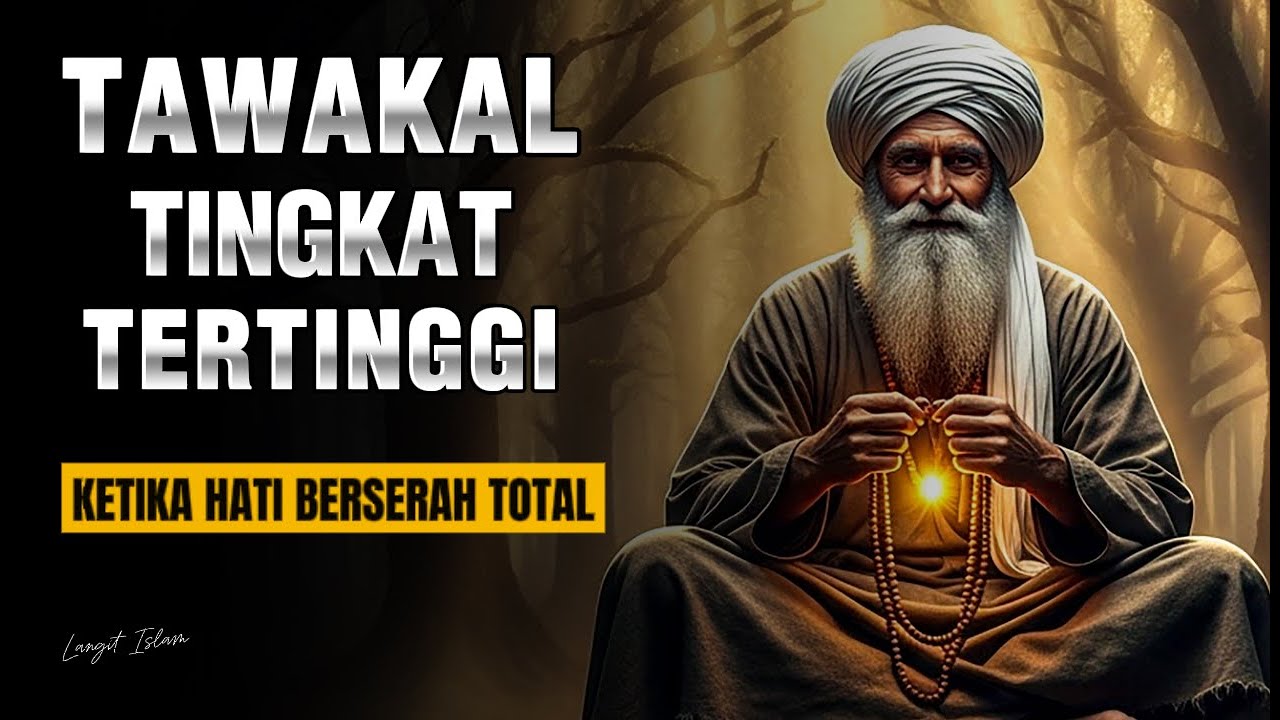 TAWAKAL SEBENARNYA RAHASIA ORANG YG MENYERAHKAN SEGALANYA KEPADA ALLAH & MENEMUKAN KETENTRAMAN ABADI