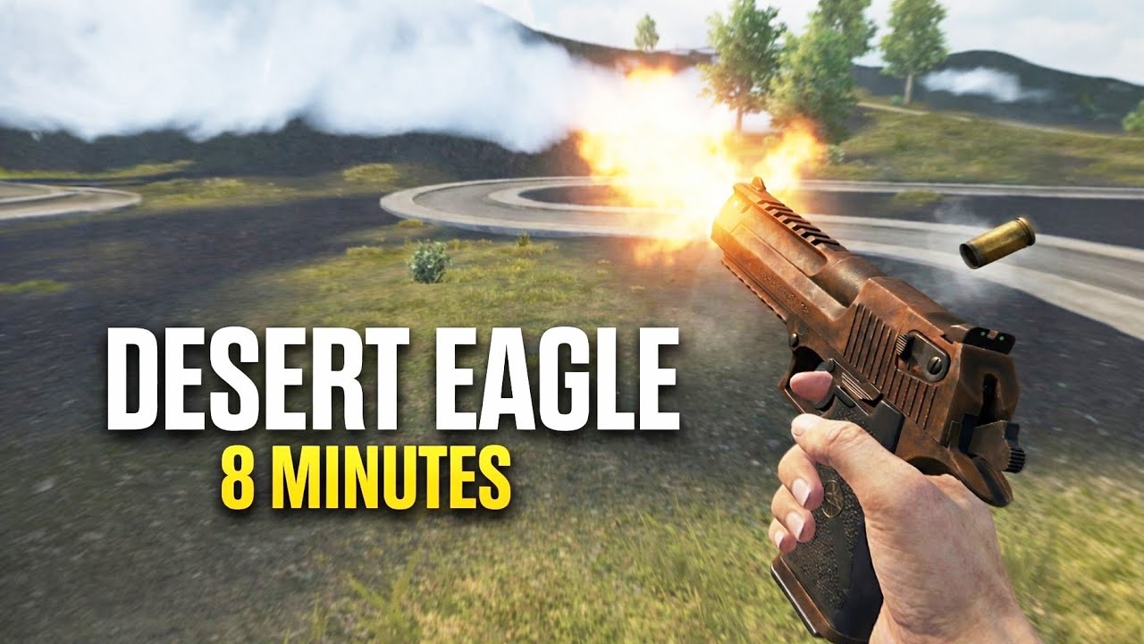 CONTINUOUS FIRE | Desert Eagle – 8 Minutes Gun Sound (PUBG Mobile ASMR)
