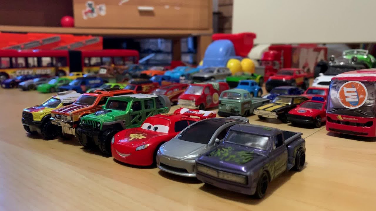 Toy car collection YouTube